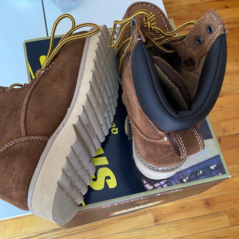 Smith's Men's Steel Toe Boots 8.5 (42)